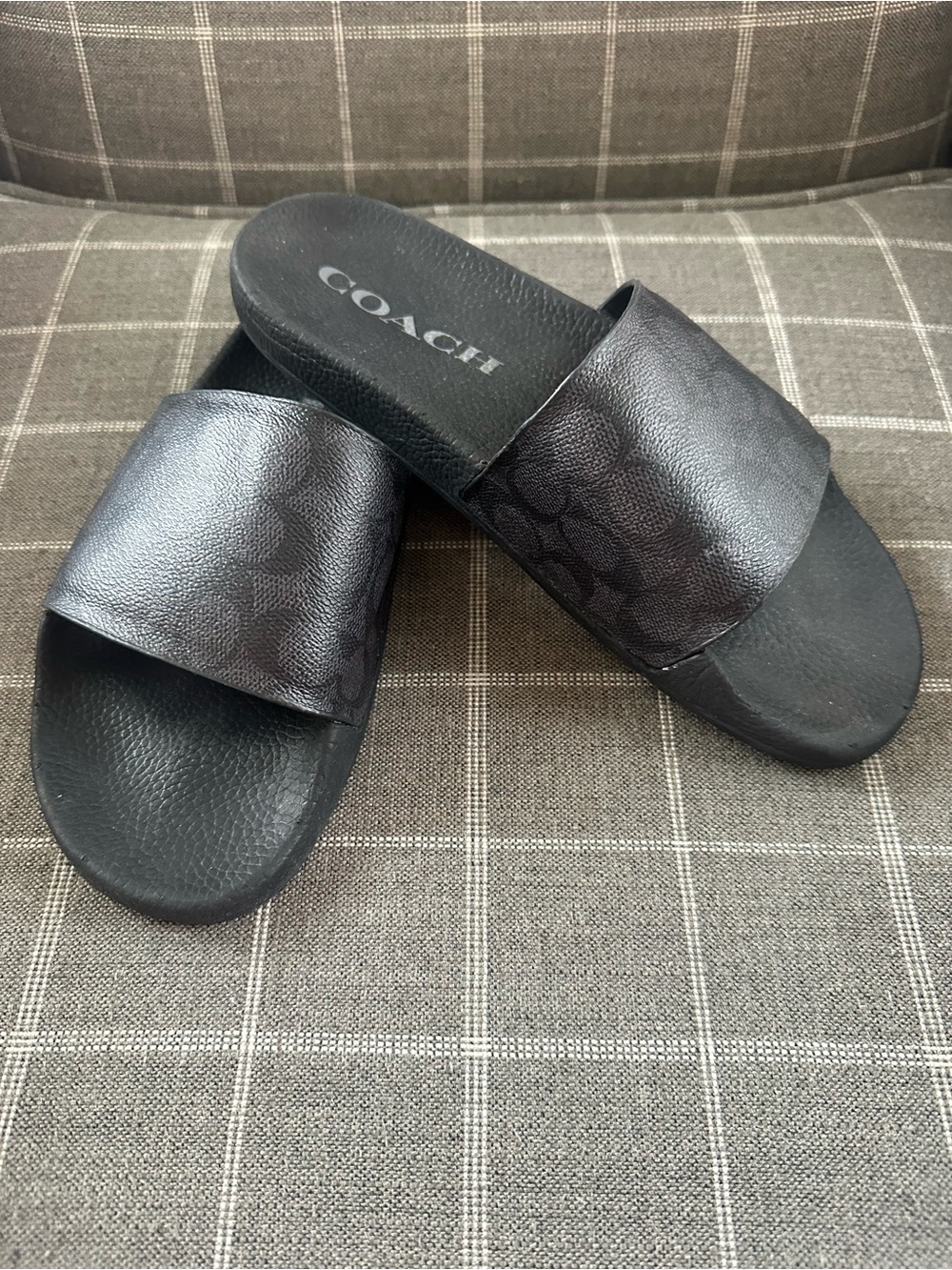 Coach Udele Sport Slides Women’s size 11 Black Shoes - Picture 4 of 16